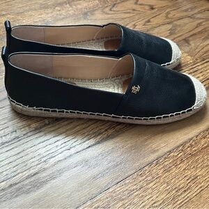 LAUREN Ralph Lauren Women’s Cameryn Espadrille Flats in the Size 10